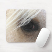 Tapis De Souris Oeil de cheval Palomino (Avec souris)