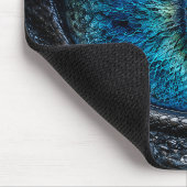 Tapis De Souris Œil de dragon bleu Dark Fantasy (Coin)