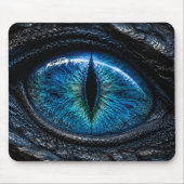 Tapis De Souris Œil de dragon bleu Dark Fantasy (Devant)