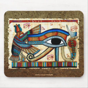 Tapis De Souris OEIL de HORUS, Egyptien Mousepad de WADJET