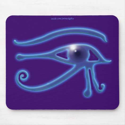 Tapis De Souris OEIL DE HORUS Imaginaire égyptien Mousepad (Devant)