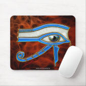 Tapis De Souris OEIL DE HORUS, WADJET Mousepad égyptien (Avec souris)