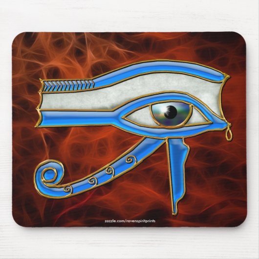 Tapis De Souris OEIL DE HORUS, WADJET Mousepad égyptien (Devant)