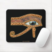 Tapis De Souris OEIL DE HORUS, WADJET Mousepad égyptien (Avec souris)