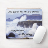 Tapis De Souris OEil de la tempête Mousepad (Avec souris)