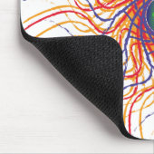 Tapis De Souris Oeil de Speder / Blanc BG Mousepad (Coin)