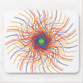 Tapis De Souris Oeil de Speder / Blanc BG Mousepad (Devant)