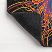 Tapis de souris œil de Speider / fond noir (Coin)