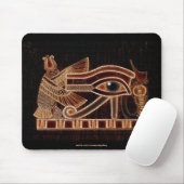 Tapis De Souris OEIL D'HORUS, WADJET Art égyptien Mousepad (Avec souris)