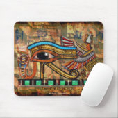 Tapis De Souris OEIL D'HORUS, WADJET Art égyptien Mousepad (Avec souris)