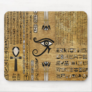 Tapis De Souris OEil égyptien de Horus - Ornement de Wadjet