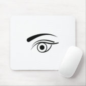 Tapis De Souris Oeil et sourcil (Avec souris)