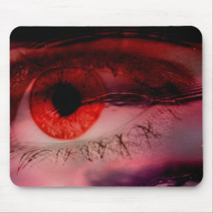 Tapis De Souris OEil rouge flottant