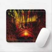 Tapis De Souris Oeil sur la nature Mousepad (Avec souris)