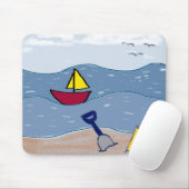 Tapis De Souris O'er la canalisation de bondissement (Avec souris)