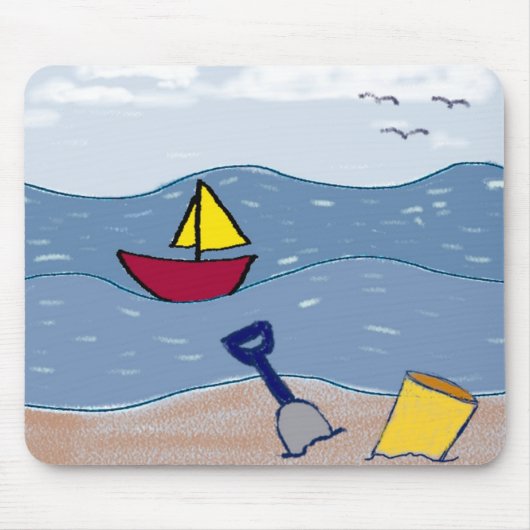 Tapis De Souris O'er la canalisation de bondissement (Devant)