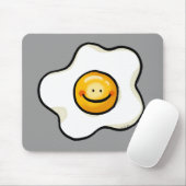 Tapis De Souris Oeuf au plat mignon (Avec souris)