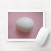 Tapis De Souris Oeuf blanc (Avec souris)
