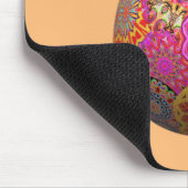 Tapis De Souris OEuf de Pâques aux motifs colorés (Coin)