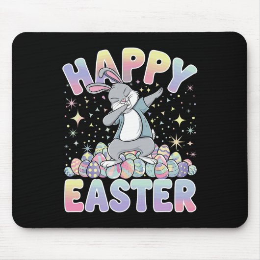 Tapis De Souris OEuf de Pâques lapin (Devant)