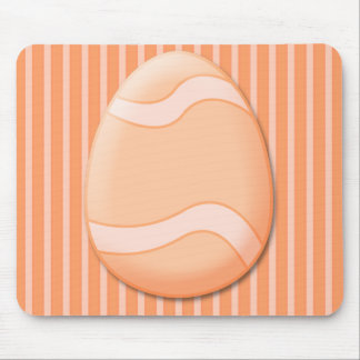 Tapis De Souris Oeuf de Pâques (orange) Mousepad