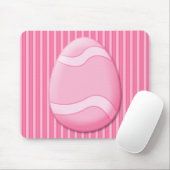 Tapis De Souris Oeuf de Pâques (rose) Mousepad (Avec souris)