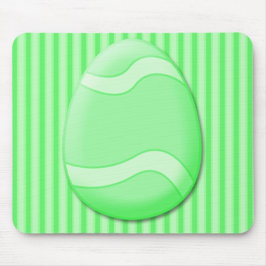 Tapis De Souris Oeuf de Pâques (vert) Mousepad (Devant)