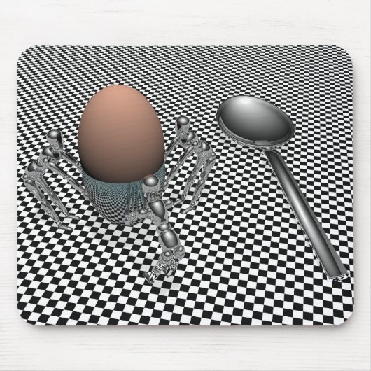 Tapis De Souris Oeuf petit déjeuner (Devant)
