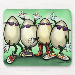 Tapis De Souris Oeufs