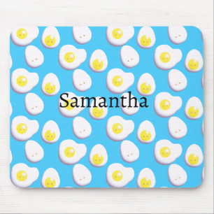 Tapis De Souris OEufs 3D Plats Et Frits