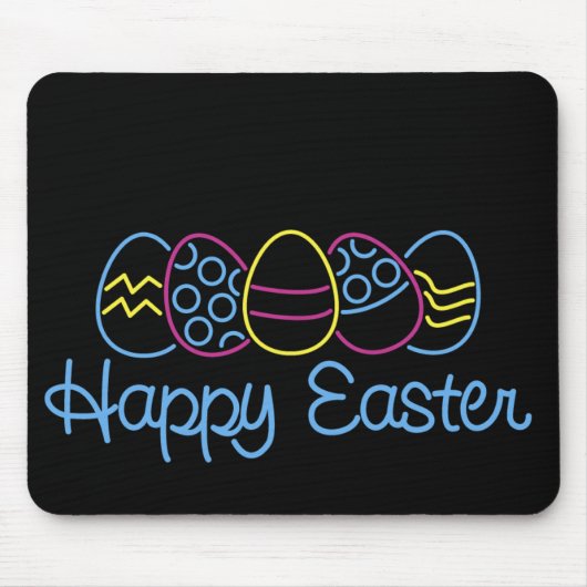 Tapis De Souris Oeufs de néon - (Devant)