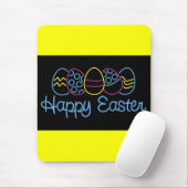Tapis De Souris Oeufs de néon - (Avec souris)