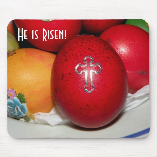 Tapis De Souris Oeufs de pâques (Devant)