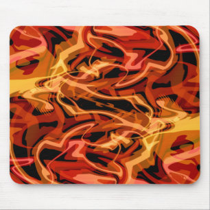 Tapis De Souris Oeufs et poivrons égratignés
