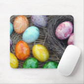 Tapis De Souris OEufs Peints De Pâques (Avec souris)