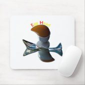 Tapis De Souris Oeufs Tête Délicat Designs (Avec souris)