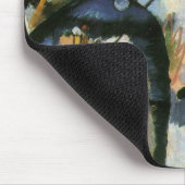 Tapis De Souris Oeuvre Abstraite de Kandinsky Black Spot (Coin)