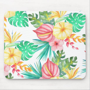 Tapis De Souris Oeuvre artistique de plage tropicale