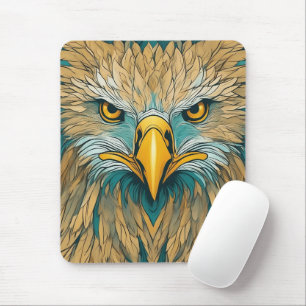 Tapis De Souris Oeuvre d'aigle doré