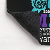 Tapis De Souris Œuvre d'art de sensibilisation (Coin)