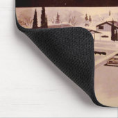 Tapis De Souris OEuvre d'art moderne du milieu du siècle de 1958 (Coin)