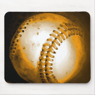 Tapis De Souris Oeuvre De Baseball
