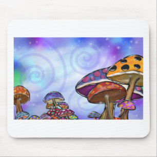 Tapis De Souris Oeuvre de champignons