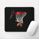 Tapis De Souris Oeuvre unique de basket-ball Mousepad (Avec souris)