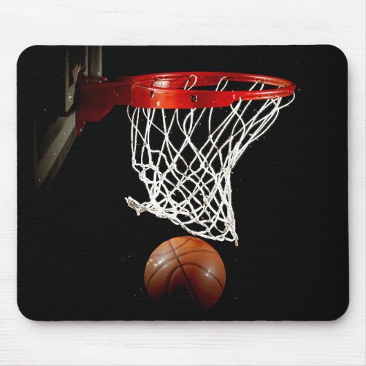Tapis De Souris Oeuvre unique de basket-ball Mousepad (Devant)