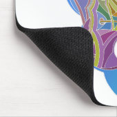 Tapis De Souris Oeuvre Whimsical (Coin)