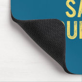 Tapis De Souris Off Duty Save Yourself Funny Humorous Quote  (Coin)