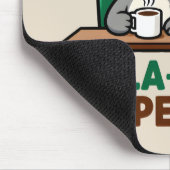 Tapis De Souris Officially Koala-fied Expert Funny Coffee Pun (Coin)