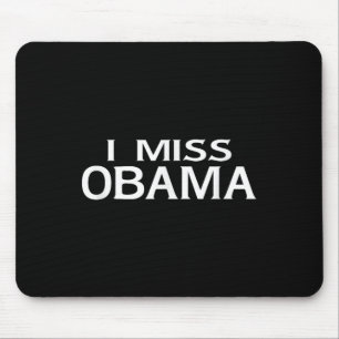 Tapis De Souris Officielle Je Mlle Barack Obama T-Shirt- Hommes, F