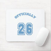 Tapis De Souris Officiellement 26 (Avec souris)